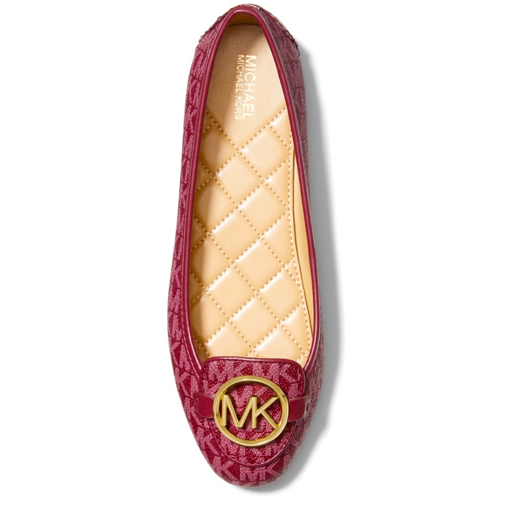 Michael Kors Lillie Mocs flats/ Color: Dark Berry